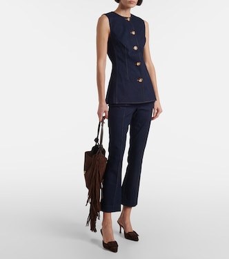 Gilet Jessup in misto cotone | Veronica Beard
