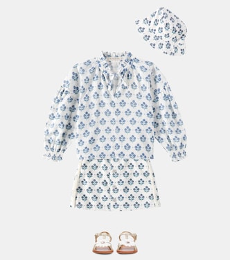 Blusa Eleni in cotone con stampa floreale | The New Society