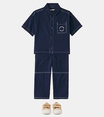 Corinto cotton straight pants | The New Society
