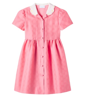 GG cotton jacquard dress | Gucci Kids