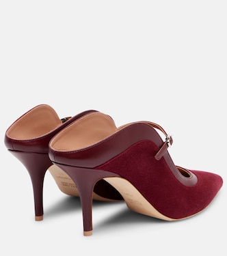 Mules Delphi 70 aus Veloursleder | Malone Souliers