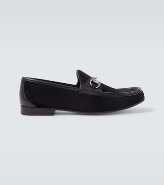 Mocassins Horsebit en cuir façon poulain | Gucci
