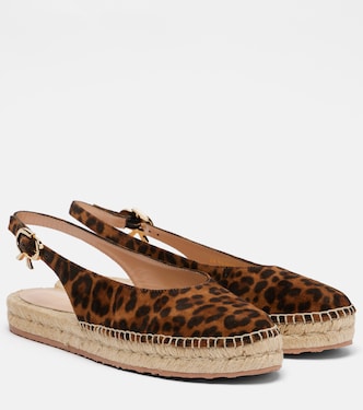 Paz suede slingback espadrilles | Gianvito Rossi