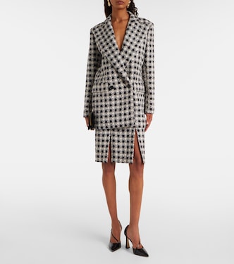 Double-breasted tweed blazer | Nina Ricci