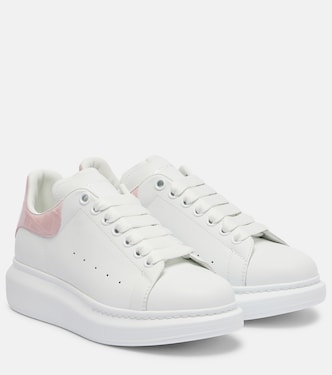 Oversized leather sneakers | McQueen