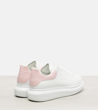 Oversized leather sneakers | McQueen