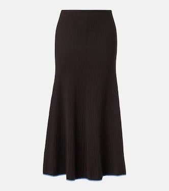 Carly ribbed-knit midi skirt | Proenza Schouler