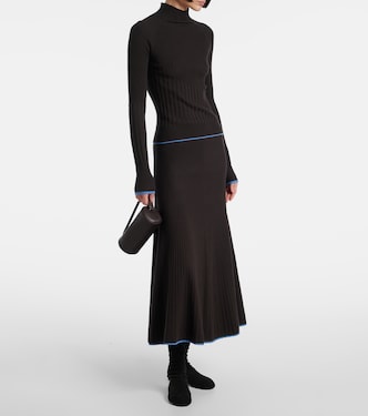 Falda midi acanalada Carly | Proenza Schouler