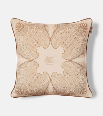 Coussin Pegaso en velours de coton | Etro