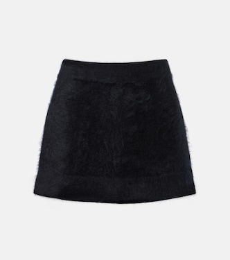 Fluffy Statement wool-blend miniskirt | Dorothee Schumacher