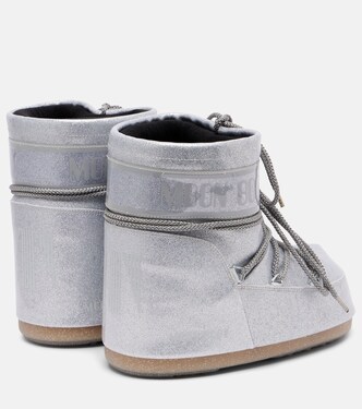 Icon Low glitter snow boots | Moon Boot
