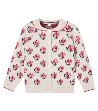 Cárdigan en mezcla de lana estampado | Konges Sløjd