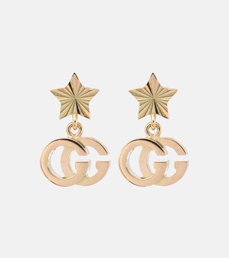 Orecchini GG Running in oro 18kt | Gucci