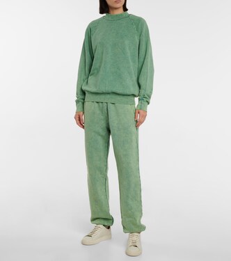 Cotton fleece sweatpants | Les Tien