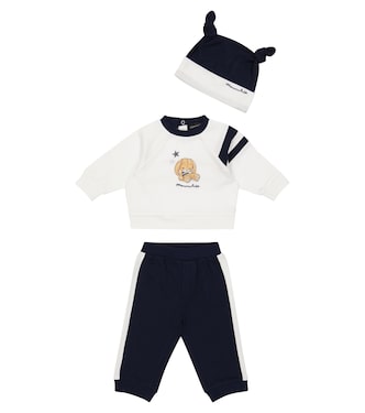 Baby - Tuta e berretto in cotone | Monnalisa