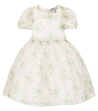 Cotton and tulle floral dress | Polo Ralph Lauren Kids