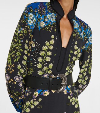 Cinturón de piel grabada | Etro