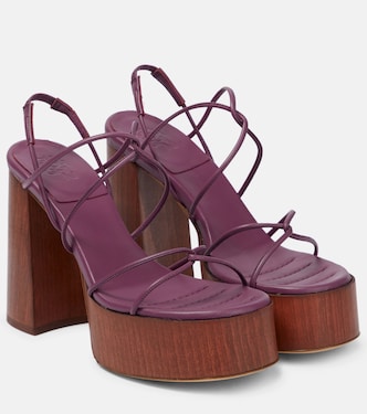 Gia/Rhw Rosie 28 leather sandals | Gia Borghini