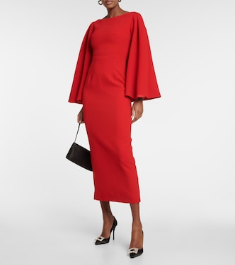 Midikleid Niesha aus Crêpe | Emilia Wickstead
