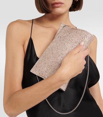Clutch Small Loubtitwist in pelle | Christian Louboutin