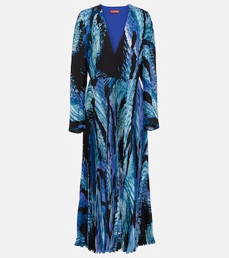 Robe longue Antiparos plissée | Altuzarra