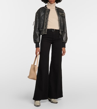 Jean flare Le Palazzo à taille haute | Frame