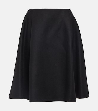 Falda midi Farla de mezcla de lana | Khaite