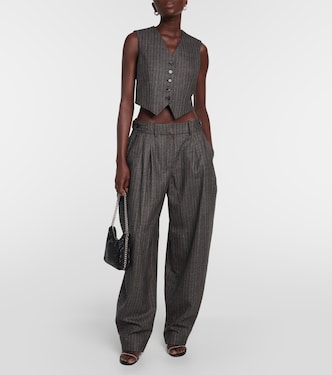 Gilet cropped in lana | Stella McCartney
