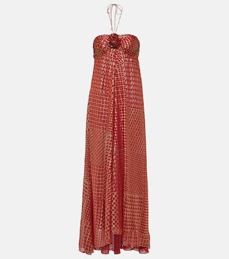 Vestido de fiesta Samira estampado | Rixo