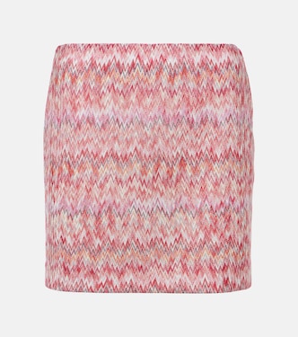 Minigonna a vita alta a zig-zag | Missoni