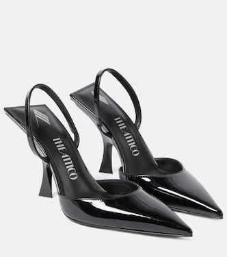 Mules Ester aus Lacklederimitat | The Attico
