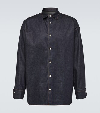 Camicia di jeans con logo | Prada