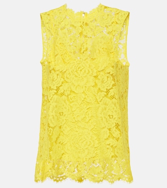 Floral lace top | Dolce&Gabbana
