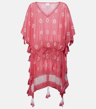 Caftano Sand Dollar in cotone tie-dye | Anna Kosturova
