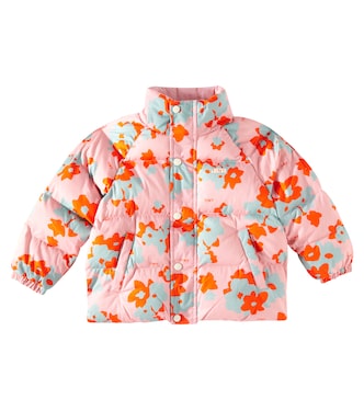 Chaqueta Flowers de algodón acolchada | Tinycottons