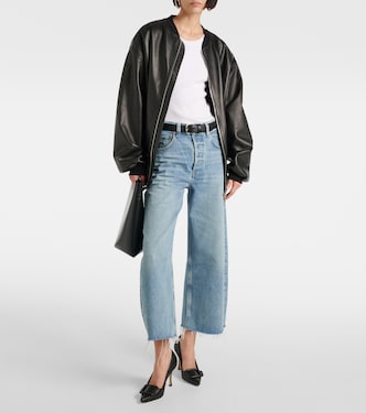 Mid-Rise Cropped Wide-Leg Jeans Ayla | Citizens of Humanity