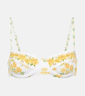Top bikini Azaleia con stampa floreale | Farm Rio