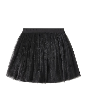 Gonna Pois in tulle con paillettes | Bonpoint