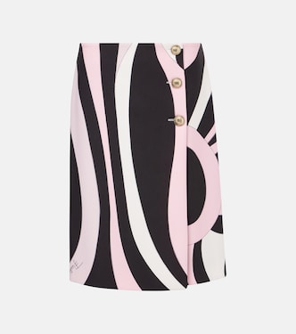 Gonna midi in cady con stampa | Pucci