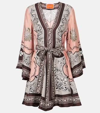 Minikleid Magnifico aus Seiden-Twill | La DoubleJ
