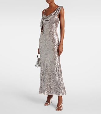 Joaquin sequined maxi dress | Diane von Furstenberg