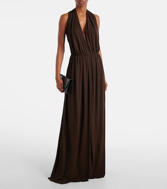 Robe longue Pharao en crêpe | The Row
