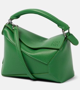Puzzle Edge Mini leather shoulder bag | Loewe