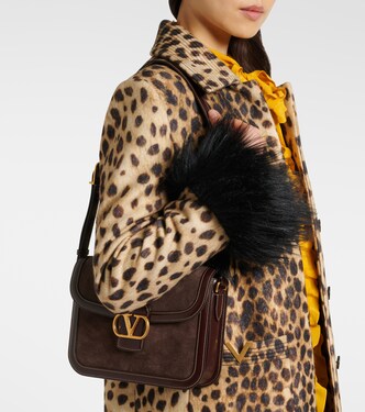Sac 9to5 Medium en daim | Valentino Garavani