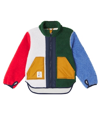 Noam colorblocked teddy jacket | Liewood