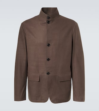 Il Conte leather jacket | Zegna