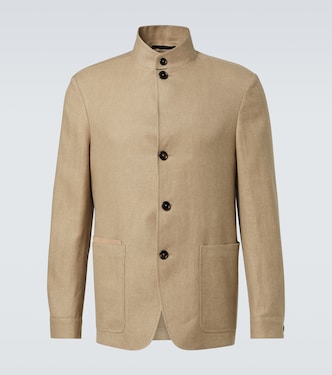 Il Conte linen and wool jacket | Zegna