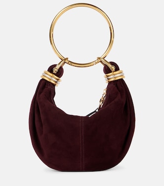 Bracelet Mini suede shoulder bag | Chloé
