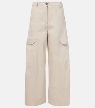 Cotton gabardine cargo pants | 'S Max Mara