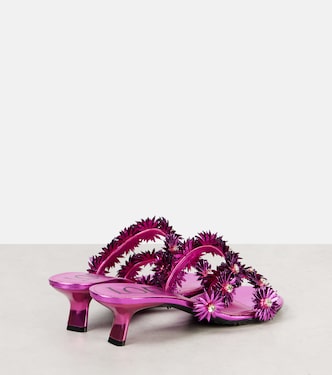 Paula's Ibiza - Sandali Petal Flower in pelle | Loewe